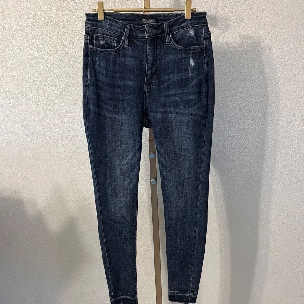 Judy Blue Indigo Denim skinny high waisted Jeans-5/27